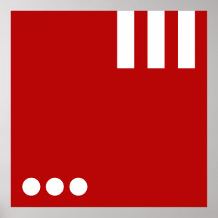 Simply Letter & Icon ART + your colours & ideas Poster