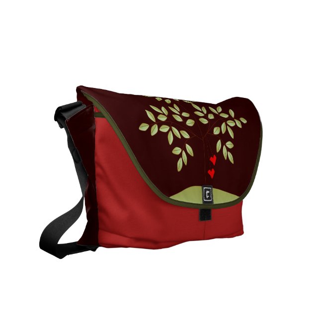 Simply Love Tree of Life Messenger Bag (Front Left)