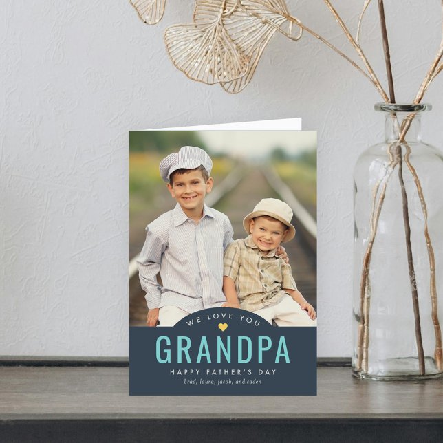 Simply Loved EDITABLE COLOR Father's Day Card (Creator Uploaded)