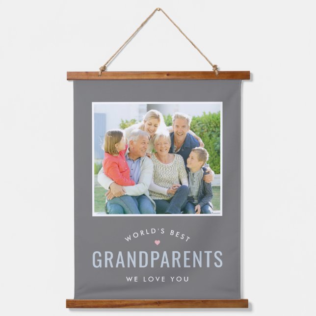 Simply Loved Personalized Gift Photo Wall Tapestry (Front)