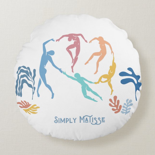 Simply Matisse - Dance Round Pillow (Front)