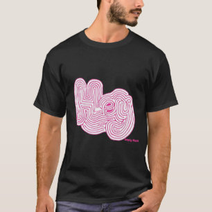 Simply Mazes "Hey" Maze T-shirt noir