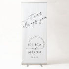 Simply Minimal Wedding Welcome It Was Always You