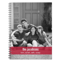 Simply Modern Band Personalized Notebook