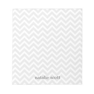 Simply Modern Personalized Notepad