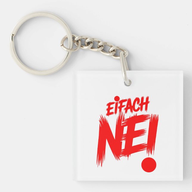 Simply no keychain (Front)