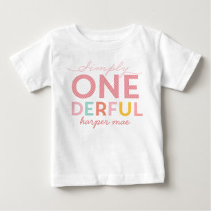 SIMPLY ONEDERFUL WONDERFUL BABY T-Shirt