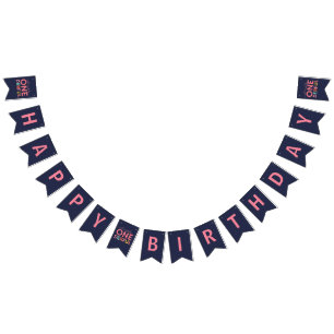 SIMPLY ONEDERFUL WONDERFUL BUNTING FLAGS