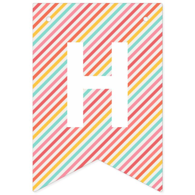 SIMPLY ONEDERFUL WONDERFUL BUNTING FLAGS (Second Flag)