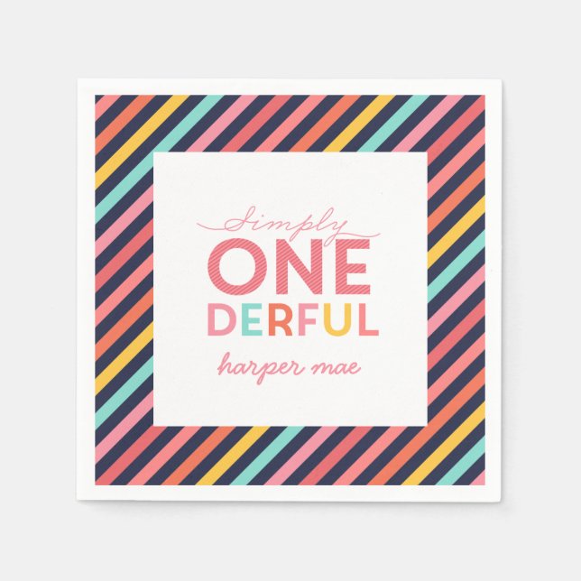 SIMPLY ONEDERFUL WONDERFUL NAPKIN (Front)