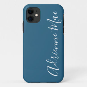 Simply Personalized Blue Green Case-Mate iPhone 11 Case
