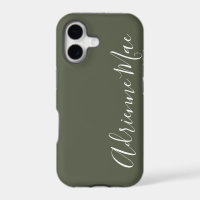 Simply Personalized Chive Green
