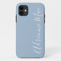 Simply Personalized Dusty Blue Case-Mate