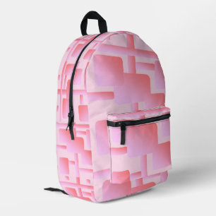 Simply Pink Print Cut Sew Bag