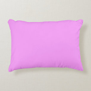 Simply Pink Solid Colour Decorative Pillow