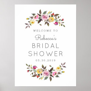 Simply Pretty Bridal Sign - Custom Size