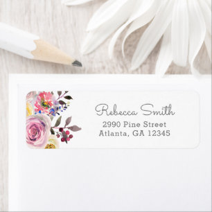 Simply Pretty Return Address Labels