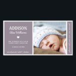 SIMPLY PURE | BABY GIRL BIRTH ANNOUNCEMENT<br><div class="desc">photographs courtesy of Ross Alexander Photography | www.rossalexanderphotography.com</div>
