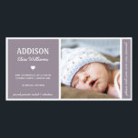 SIMPLY PURE | BABY GIRL BIRTH ANNOUNCEMENT<br><div class="desc">photographs courtesy of Ross Alexander Photography | www.rossalexanderphotography.com</div>