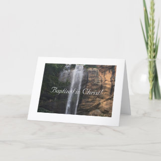 Simply Pure & Christian, Baptized in Christ, Card