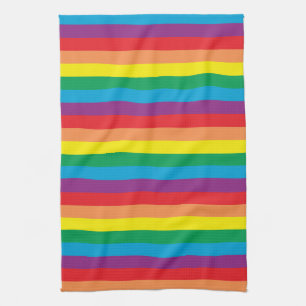Simply Rainbow Pattern Kitchen Towel