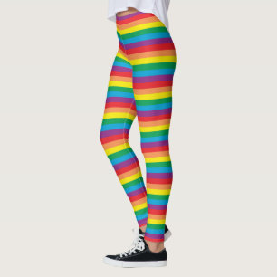 Simply Rainbow Pattern Leggings