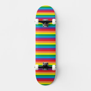 Simply Rainbow Pattern Skateboard