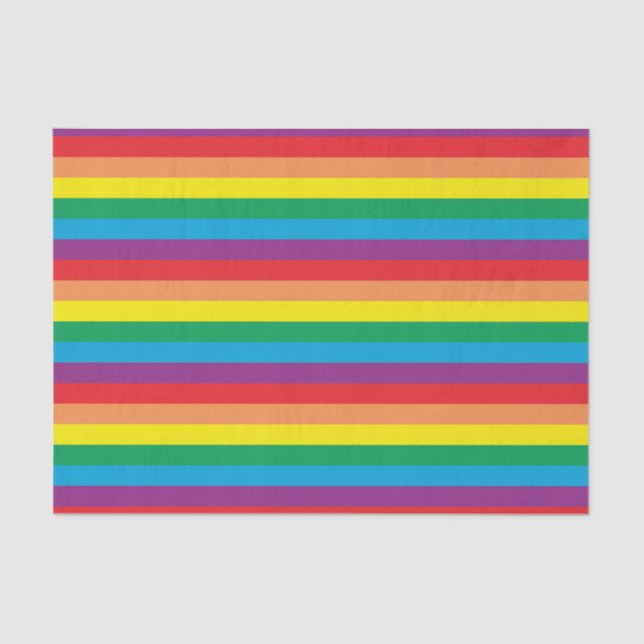 Simply Rainbow Pattern Tissue Paper (Front)