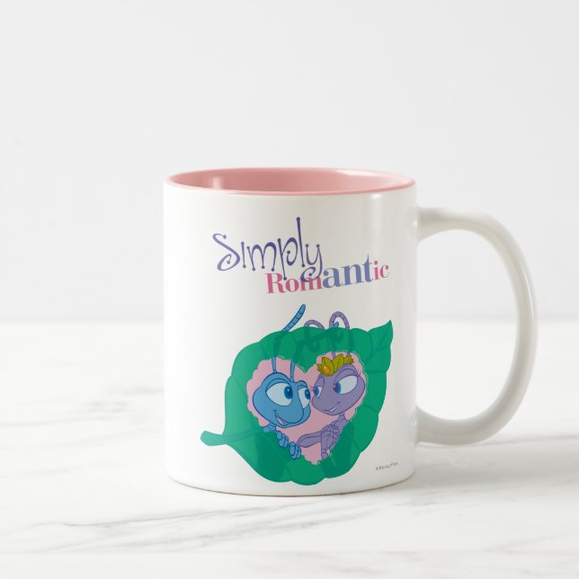Simply Romantic Two-Tone Coffee Mug (Right)
