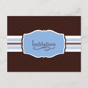 Simply Sent Invitation Postcard