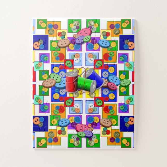 Simply Sewing Jigsaw Puzzle (Vertical)