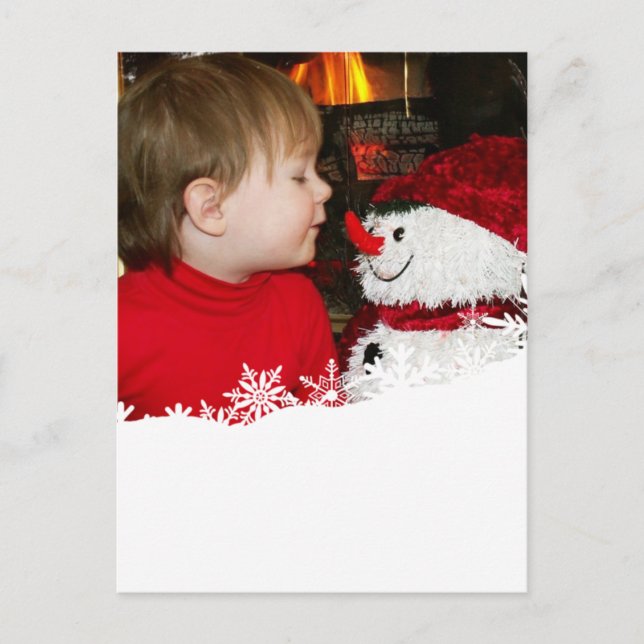 Simply Snowfall... Postcard (Front)