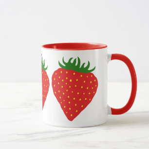Simply Strawberry custom mug - choose style