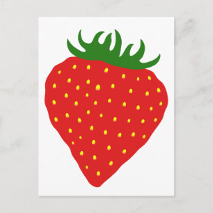 Simply Strawberry custom postcard