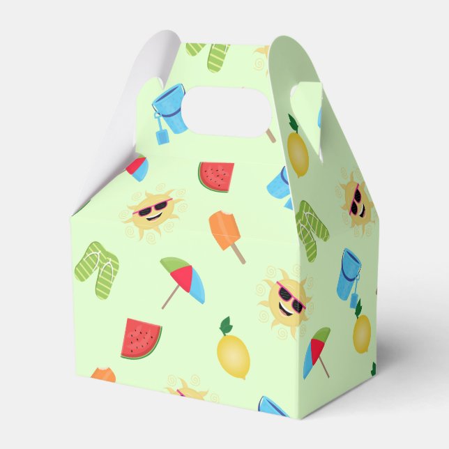 Simply Summer Favor Box (Front Side)