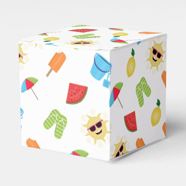 Simply Summer Favor Box (Front Side)