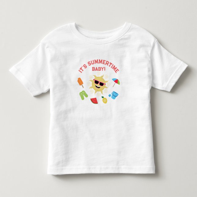 Simply Summer Toddler T-shirt (Front)