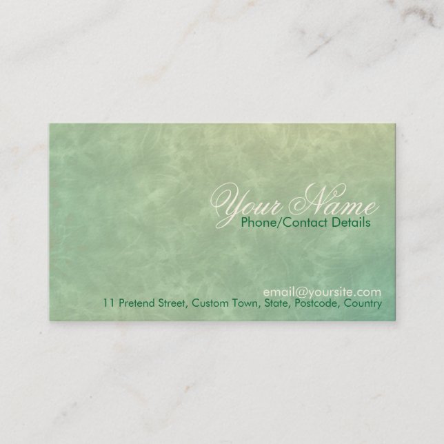 Simply Sweet Business Card (Front)