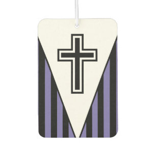 Simply Symbols - CHRISTIAN CROSS + your ideas Car Air Freshener