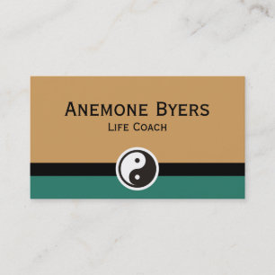 Simply Symbols - Yin & Yang + your text & ideas Business Card