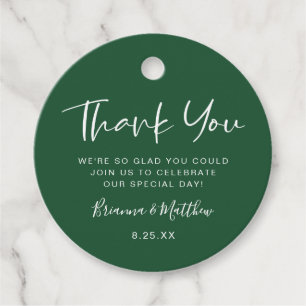 Simply Thank You   Custom Colour Favour Tags