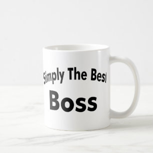 Simply the best boss coffee mug