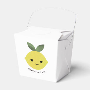 Simply the Zest Cute Kawaii Lemon Favor Box