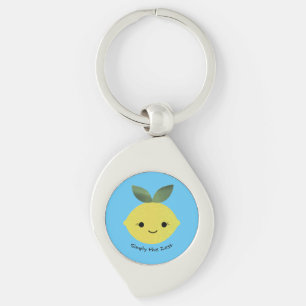 Simply the Zest Cute Kawaii Lemon Keychain