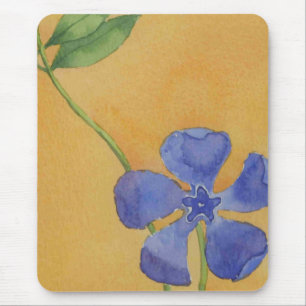 "Simply Vinca" Floral Mousepad