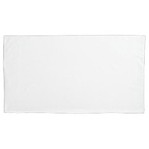 Simply White Pair King Pillowcases