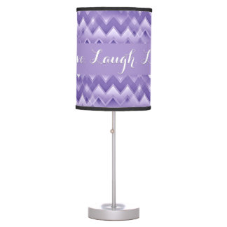 Simply ZigZag - Purple Table Lamp