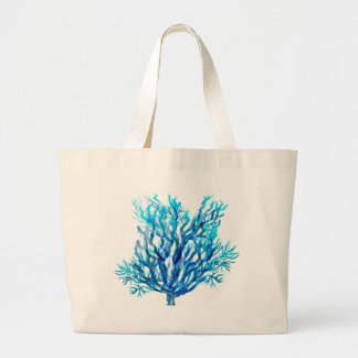 SimplyBlue Coral Large Tote Bag