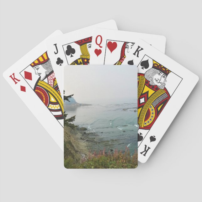 Simpson Reef Overlook, Oregon Coast Playing Cards (Back)