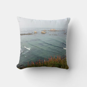 Simpson Reef Overlook, Oregon Coast Throw Pillow